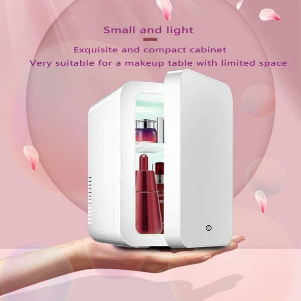 Mini Makeup Fridge Portable Cosmetic Refrigerator Cooler and Warmer Freezer for Perfume Beauty Skincare Products - Image 4
