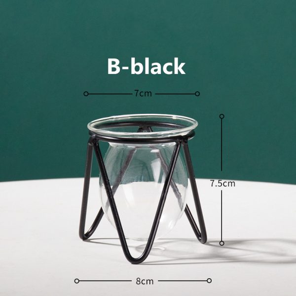 Transparent Glass Vase Home Desktop Decoration - Image 4