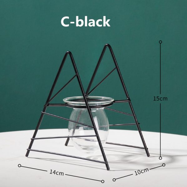 Transparent Glass Vase Home Desktop Decoration - Image 7
