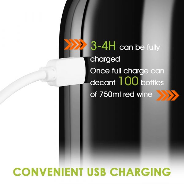 Portable Electric Wine Pourer Smart Wine Decanter Automatic Red Wine Pourer - Image 7