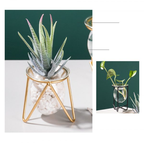 Transparent Glass Vase Home Desktop Decoration - Image 8