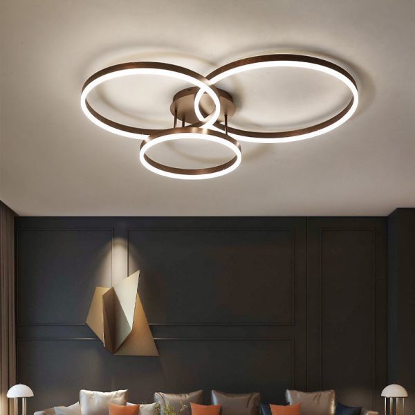 Living Room Modern Simple Home Atmospheric Study Led Bedroom Room Ceiling Light - Image 4