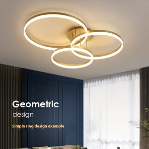 Living Room Modern Simple Home Atmospheric Study Led Bedroom Room Ceiling Light