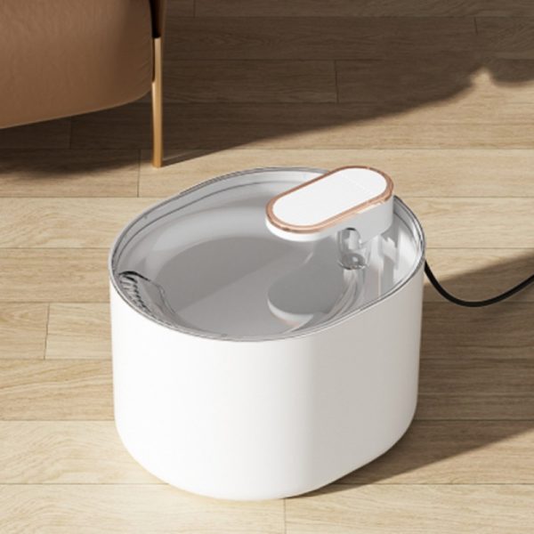 Automatic Pet Cat Water Fountain Mute Water Feeder Bowl USB Charge Auto Electric Feeder Pet Drinking Dispenser For Cat Dog Pet Products - Image 9