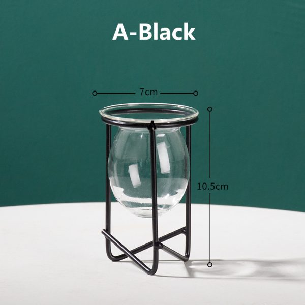 Transparent Glass Vase Home Desktop Decoration - Image 5